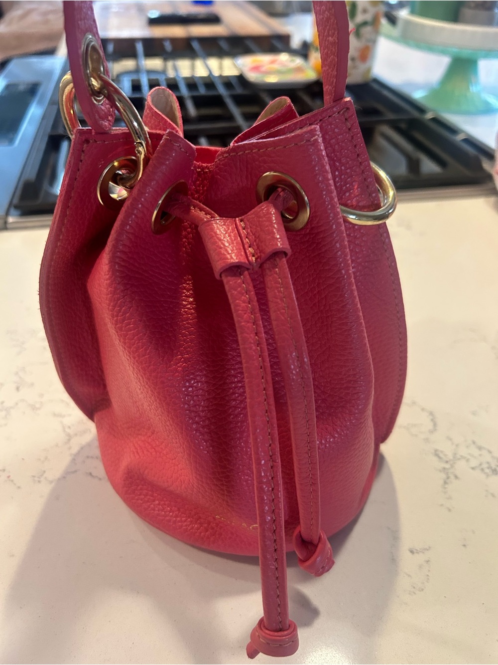 Anna Paola Drawstring Shoulder Bag - Picture 2 of 5